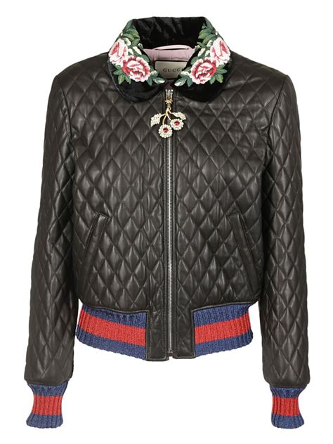 gucci ladies suede coat buttons|Gucci cropped jacket.